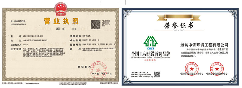 中侨环境资质